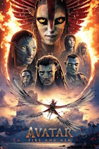 AVATAR FIRE AND ASH poster