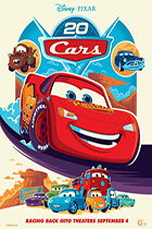 CARS 20TH ANNIVERSARY poster