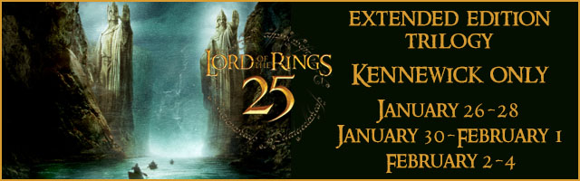 The Lord of the Rings Trilogy. January 16-18. Southgate Only.