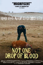NOT ONE DROP OF BLOOD poster
