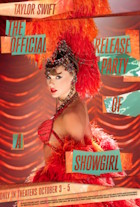 TAYLOR SWIFT SHOWGIRL poster