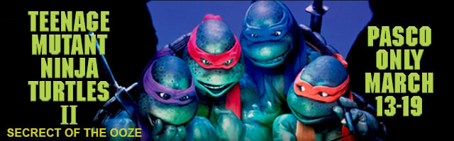 Teenage Mutant Ninja Turtles 2. Pasco Only.