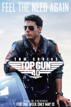 TOP GUN 40TH BIG poster